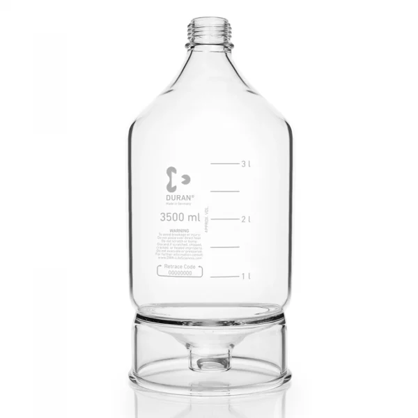 Butelka HPLC z dnem stożkowym bez zakrętki 3500 ml