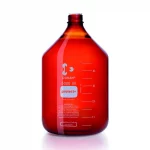 Butelki laboratoryjne Duran protect+ bez zakrętki - oranżowe - g-2542 - butelka-laboratoryjna-duran-protect-2 - bez-zakretki - oranzowa - 5000-ml - 182-x-330-mm - gl45-2