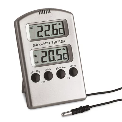 Termometr cyfrowy z czujnikiem zewnętrznym do zamrażarki